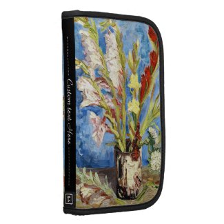 Vase with Gladioli and China Asters van gogh Organizer