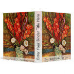 Vase With Red Gladiolideutsch: Still Life With Red Vinyl Binder