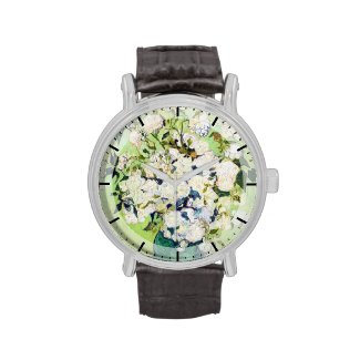 Vase with Roses Vincent Van Gogh painting ART Wrist Watch