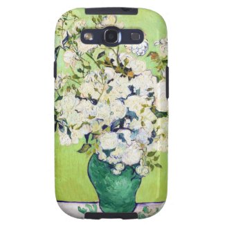Vase with Roses Vincent Van Gogh painting Samsung Galaxy SIII Cases