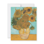 Vase with Twelve Sunflowers by Vincent van Gogh Invite