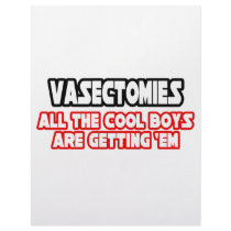 Vasectomies...Cool Boys Letterhead Design