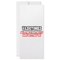 Vasectomies...Cool Boys rack cards by Vasectomy_Shirts Vasectomies...Cool Boys rack cards