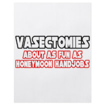 Vasectomies...Not Fun Flyer Design