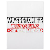 Vasectomies...Not Fun Customized Letterhead