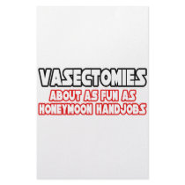 Vasectomies...Not Fun Personalized Stationery