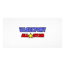 Vasectomy All Star Photo Card Template