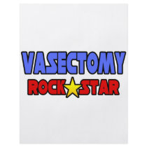 Vasectomy Rock Star flyers