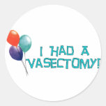 Vasectomy Stickers