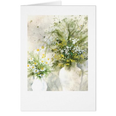 Vases green on gray card by James_Falconer