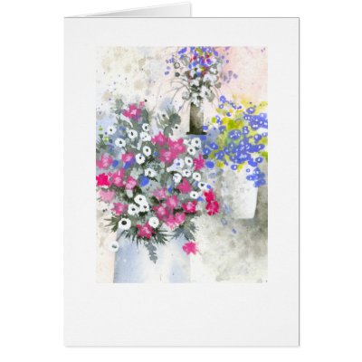 Vases Japanese Greeting Cards by James_Falconer