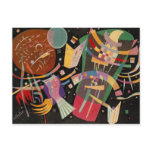 Vasily Kandinsky - Composition No 10 Postcard