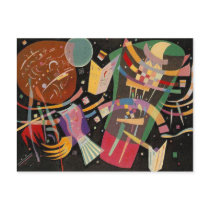 Vasily Kandinsky - Composition No 10 Postcard