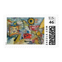 Vasily Kandinsky - Composition No. 1 Postage Stamp