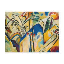 Vasily Kandinsky - Composition No 4 Postcards