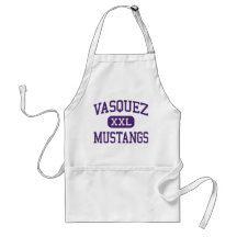 Vasquez - Mustangs - High - Acton California Aprons