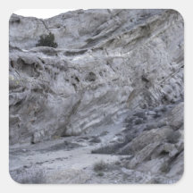 Vasquez Rocks at Sunset Square Sticker