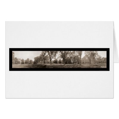 Vassar Panoramic Photo 1912 Greeting Card by lc_panoramicphotos