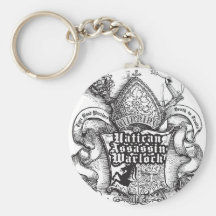 Vatican Assassin Warlock Keychain
