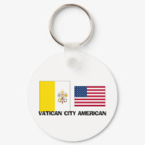 Vatican City American keychains