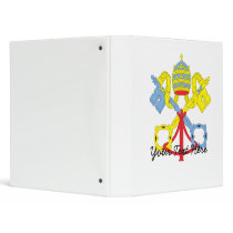 Vatican City Vinyl Binder