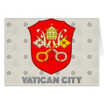 Vatican City Coat of Arms Cards