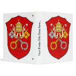 Vatican City Coat of Arms detail binders