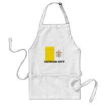 Vatican City Flag aprons