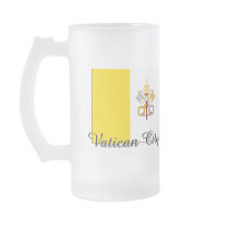 Vatican City Flag Design mugs