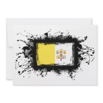 Vatican City Flag Personalized Invitations