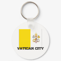Vatican City Flag keychains