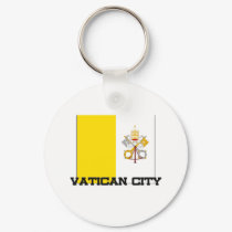 Vatican City Flag keychains