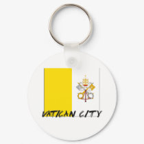 Vatican City Flag keychains