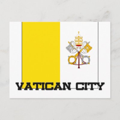 Vatican City Flag Post Cards
