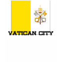 Vatican City Flag t-shirts