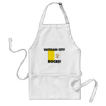Vatican City Rocks aprons