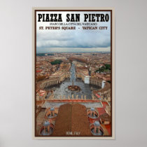 Vatican City - St Peters Square View Posters