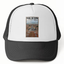 Vatican City - View from St Peter's Basilica Mesh Hat