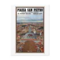 Vatican City - View from St Peter's Basilica Postcard