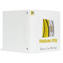 Vatican City Waving Flag with Name binders