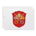 Vatican Coat of Arms Custom Invitation