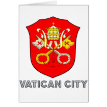 Vatican Emblem cards by FlagStore Vatican Emblem cards