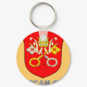 Vatican Emblem keychains by FlagStore Vatican Emblem keychains