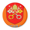 Vatican Emblem magnets by FlagStore Vatican Emblem magnets