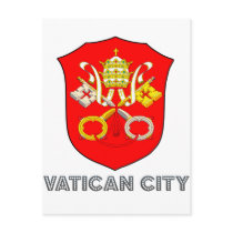 Vatican Emblem postcards by FlagStore Vatican Emblem postcards