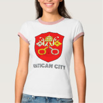 Vatican Emblem t-shirts by FlagStore Vatican Emblem t-shirts