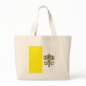 Vatican Flag Tote Bag