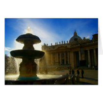 vatican fountain cards