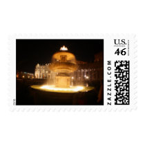 Vatican fountains, Bernini Postage