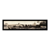 Vatican Gardens Photo 1909 posters